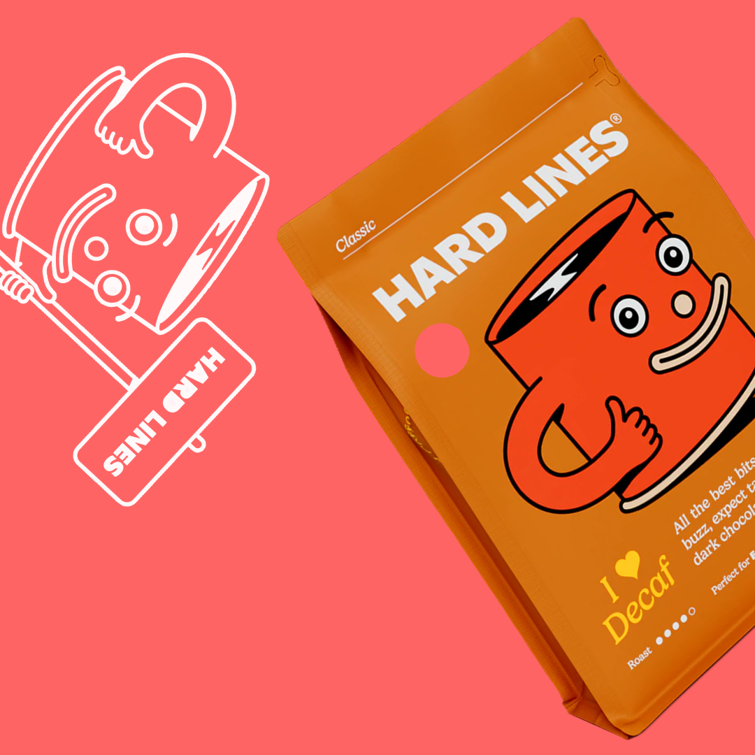 I <3 Decaf - Hard Lines Coffee Roasters - Brazil