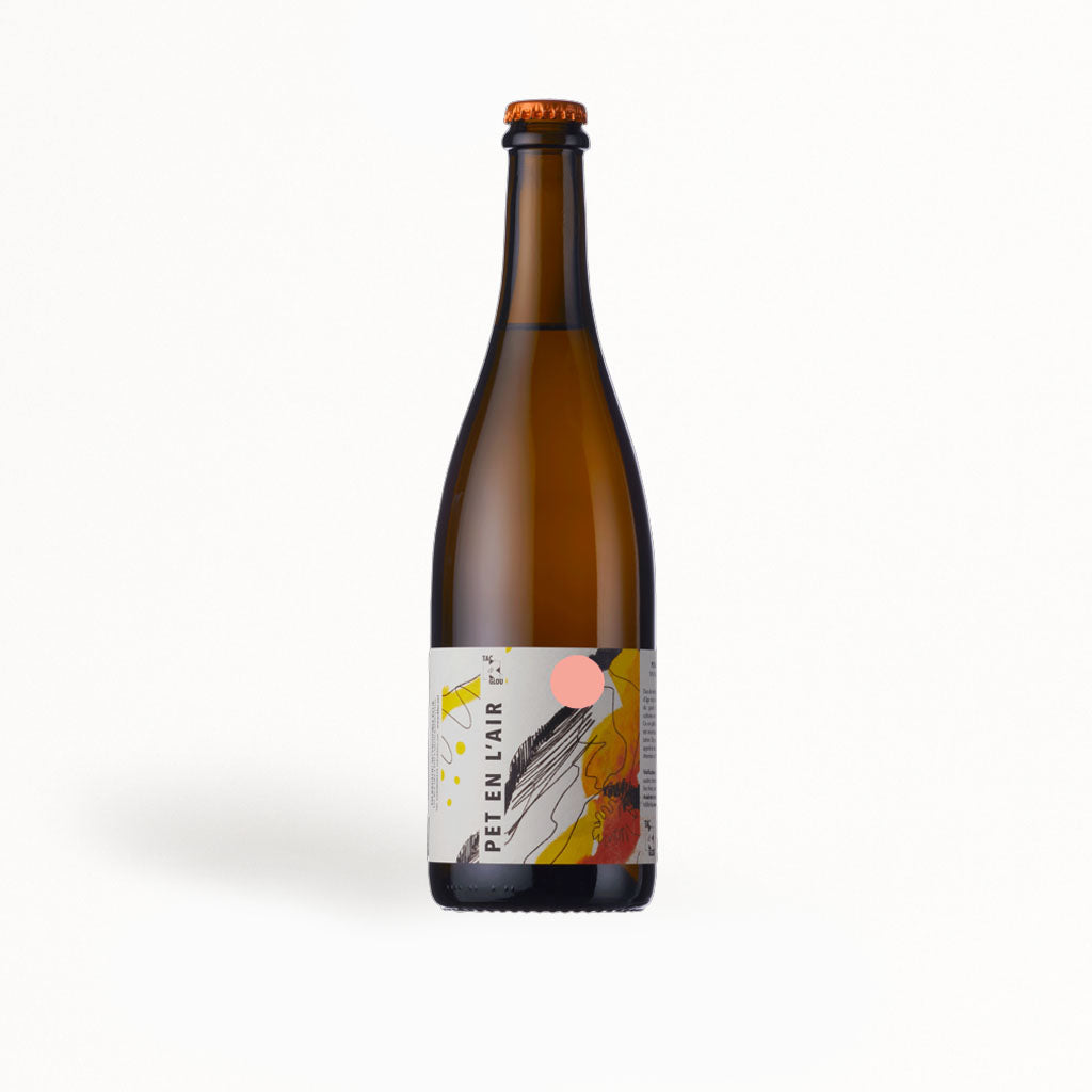 Klur Natur pét-nat white wine - sparkling natural wine bottle - Klur Nature