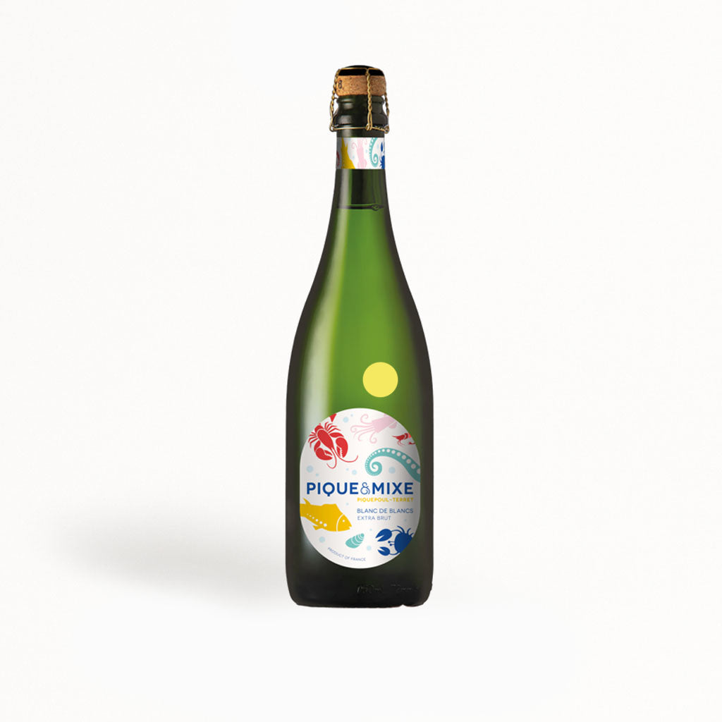 Pique & Mixe sparkling white wine - crisp zesty style - Vignerons de Florensac