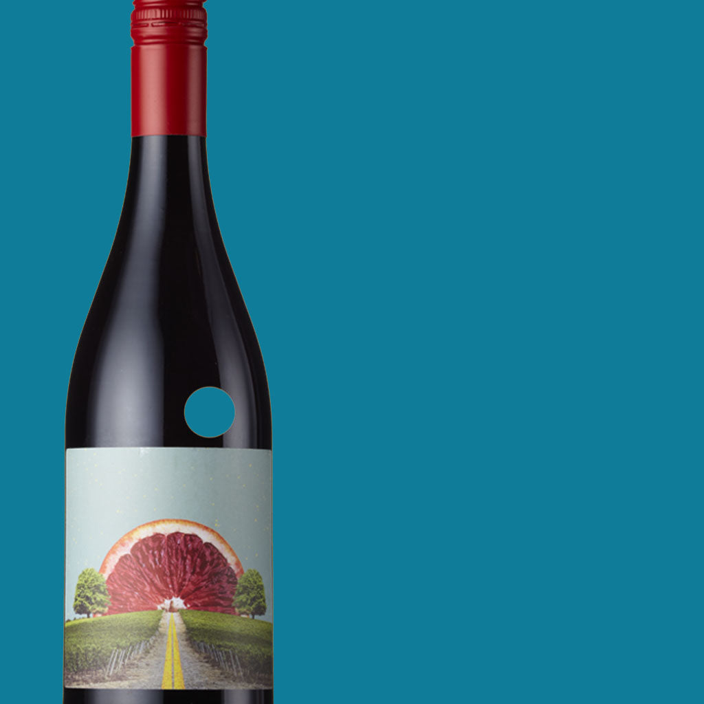 Solara Organic Red Merlot - Romanian natural red wine - product lifestyle image - Solara