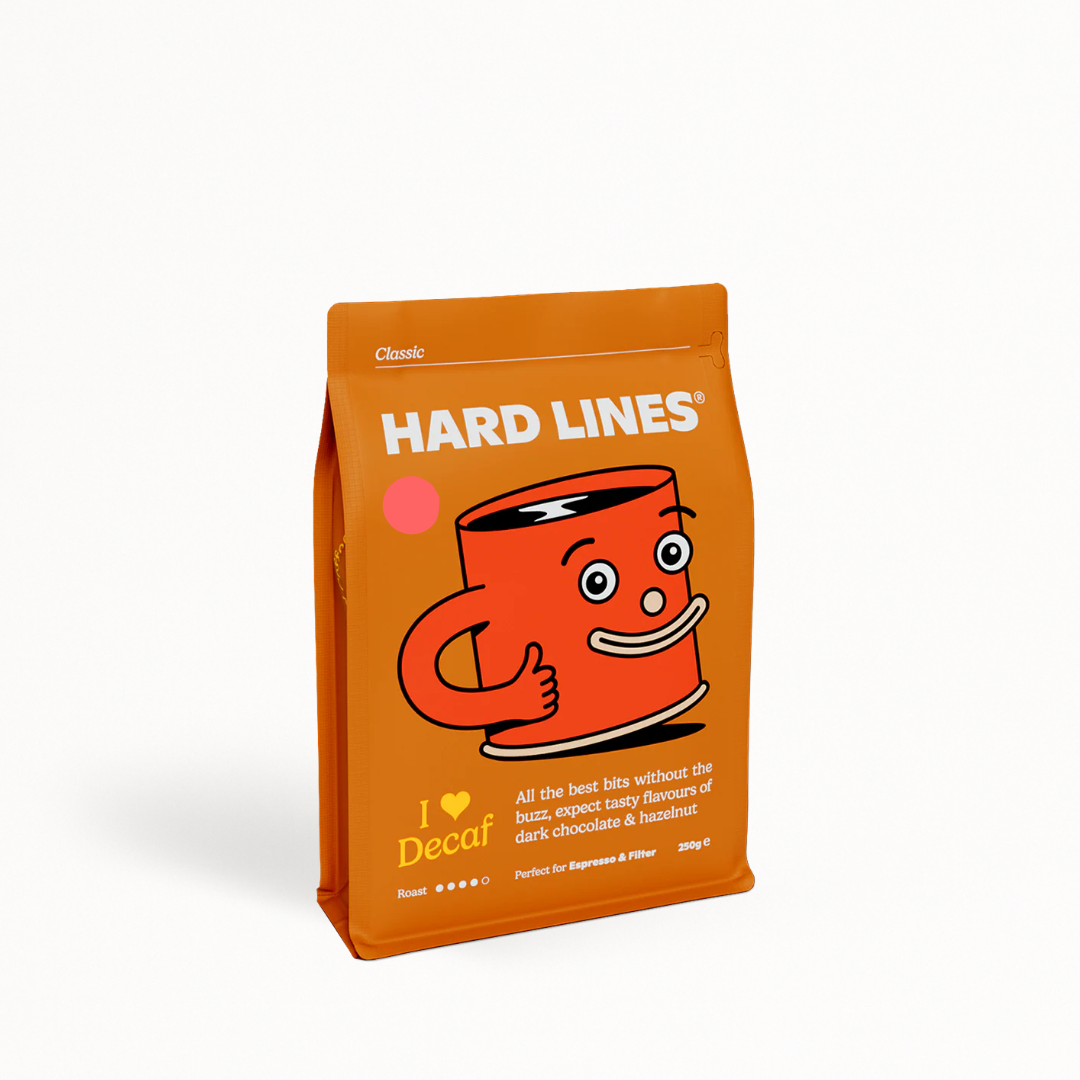 I <3 Decaf - Hard Lines Coffee Roasters - Brazil