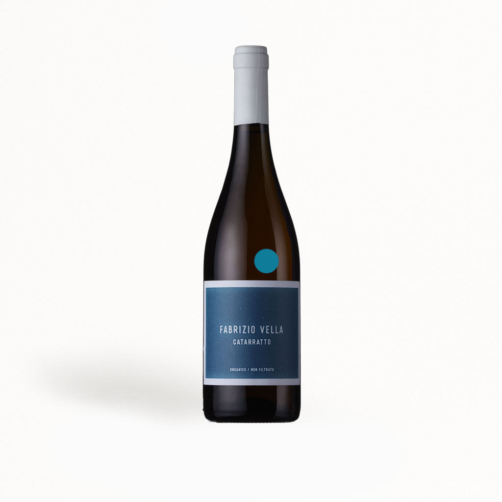 Catarratto wine - orange natural wine - Sicily Italy - Fabrizio Vella bottle