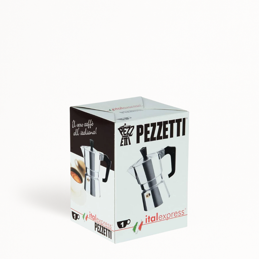 Moka Pot 3 Cup - Pezzetti - Red
